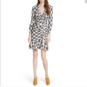 😍Veronica Beard Plaid Dress Size 8 😍